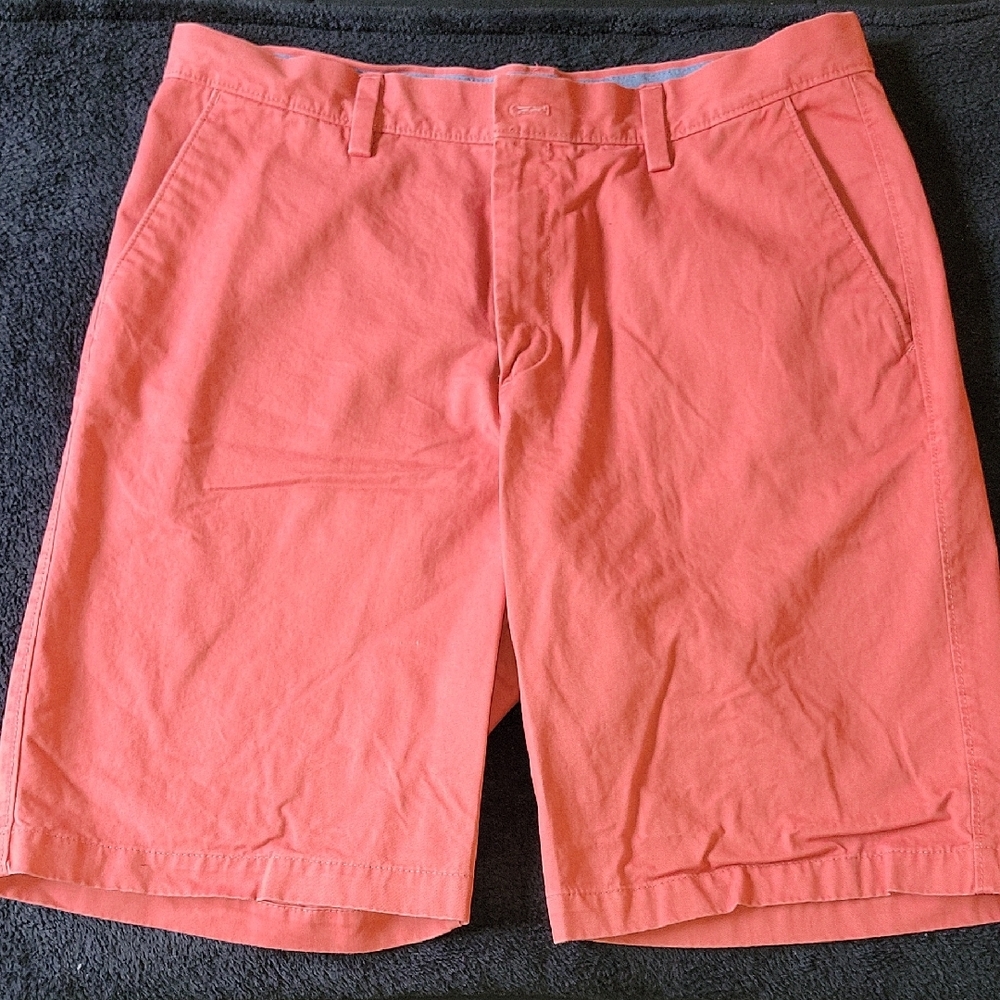 Banana Republic Coral Flat Front Shorts
